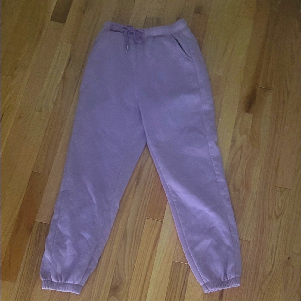 Lavender Jogger Sweatpants